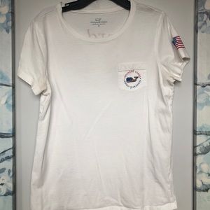 Vineyard Vines Short Sleeve USA Flag T-shirt